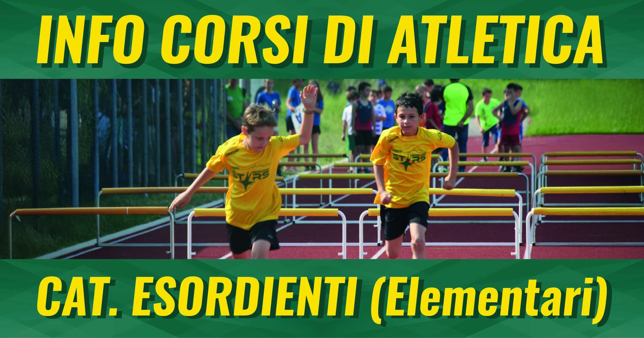 L'ATLETICA PENSATA PER I PIU' PICCOLI